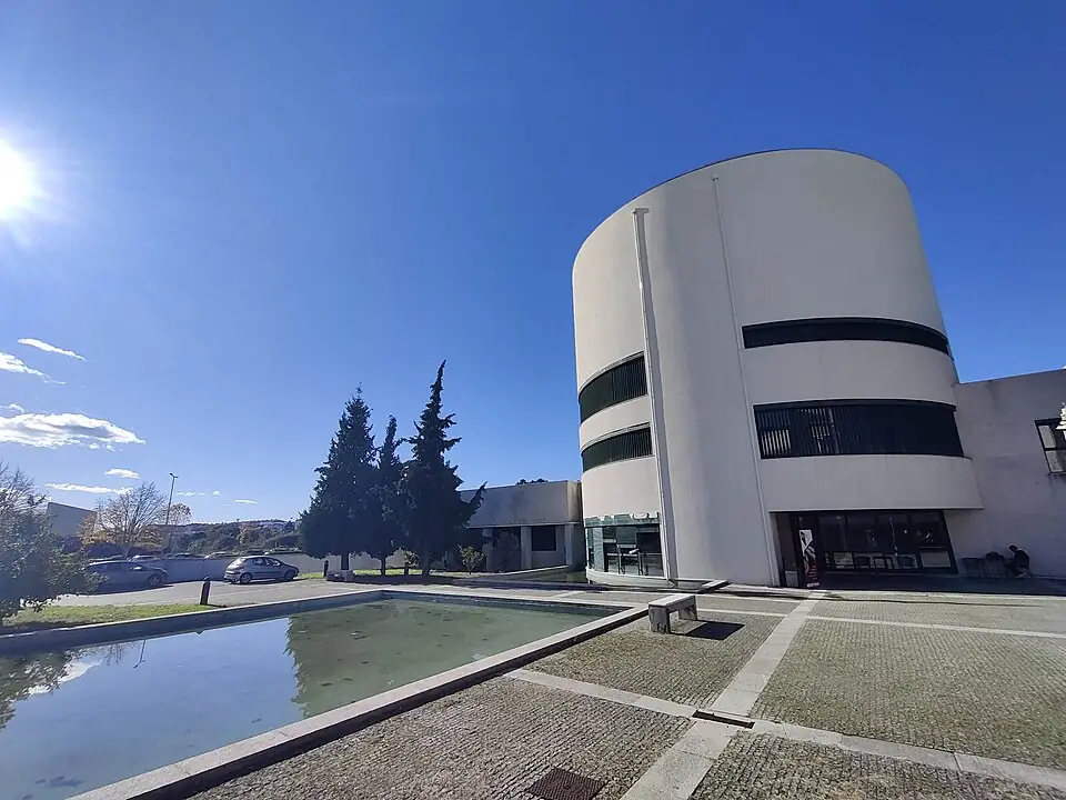 Um dos edifícios do campus do Politécnico de Viseu, em Repeses