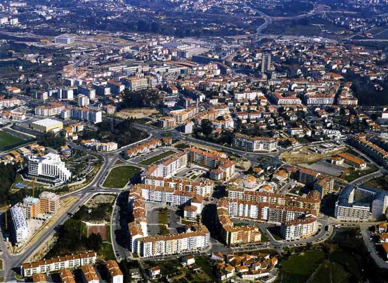 Vista aérea de Viseu