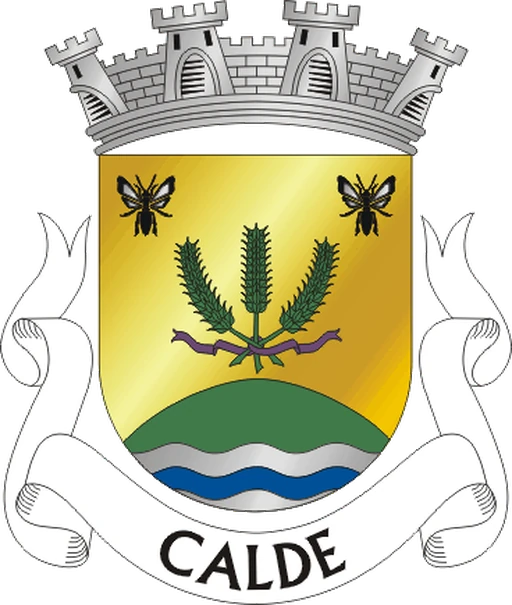 Brasão da freguesia de Calde