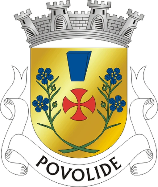 Brasão da freguesia de Povolide