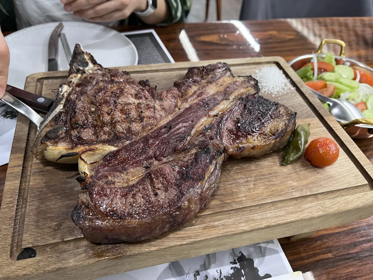 100 Papas na língua, carne maturada em Viseu